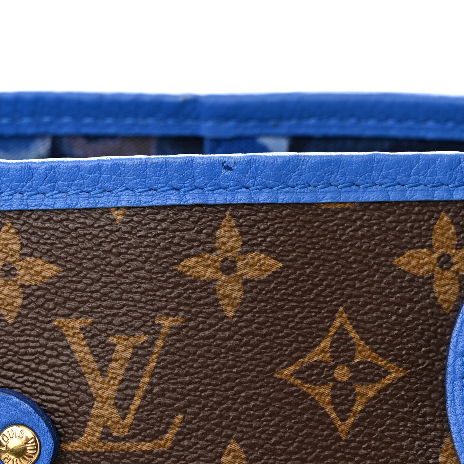 Louis Vuitton Monogram Articles de Voyage Ikat Neverfull GM Grand Blue 13 of 15