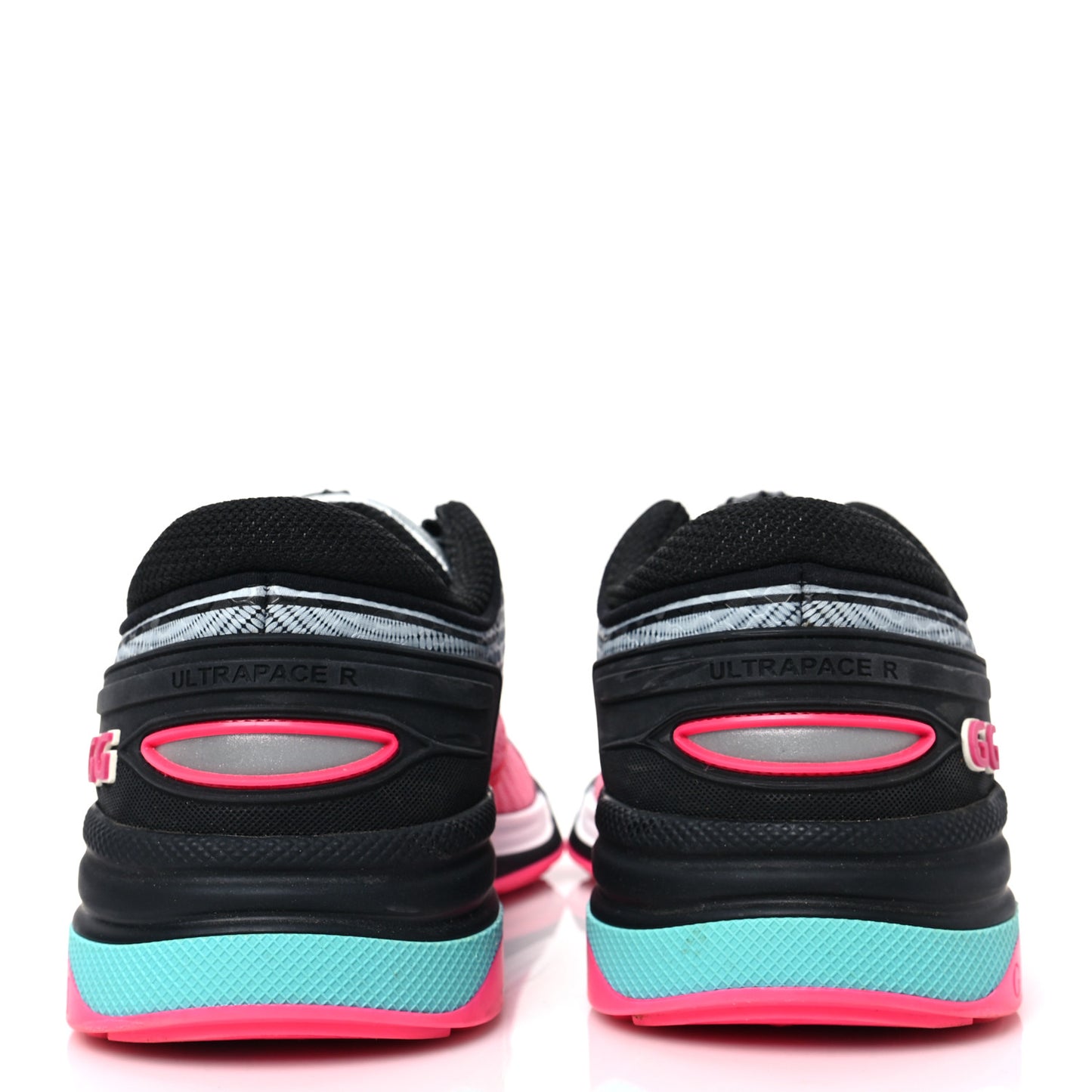 Fabric Womens Ultrapace R Mid Top Sneakers 39.5 Pink Bright Red
