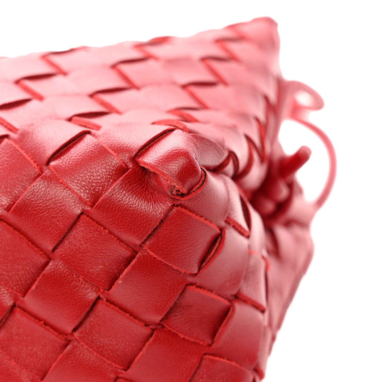 Bottega Veneta Nappa Intrecciato Small Loop Camera Bag Apple Candy 11 of 12