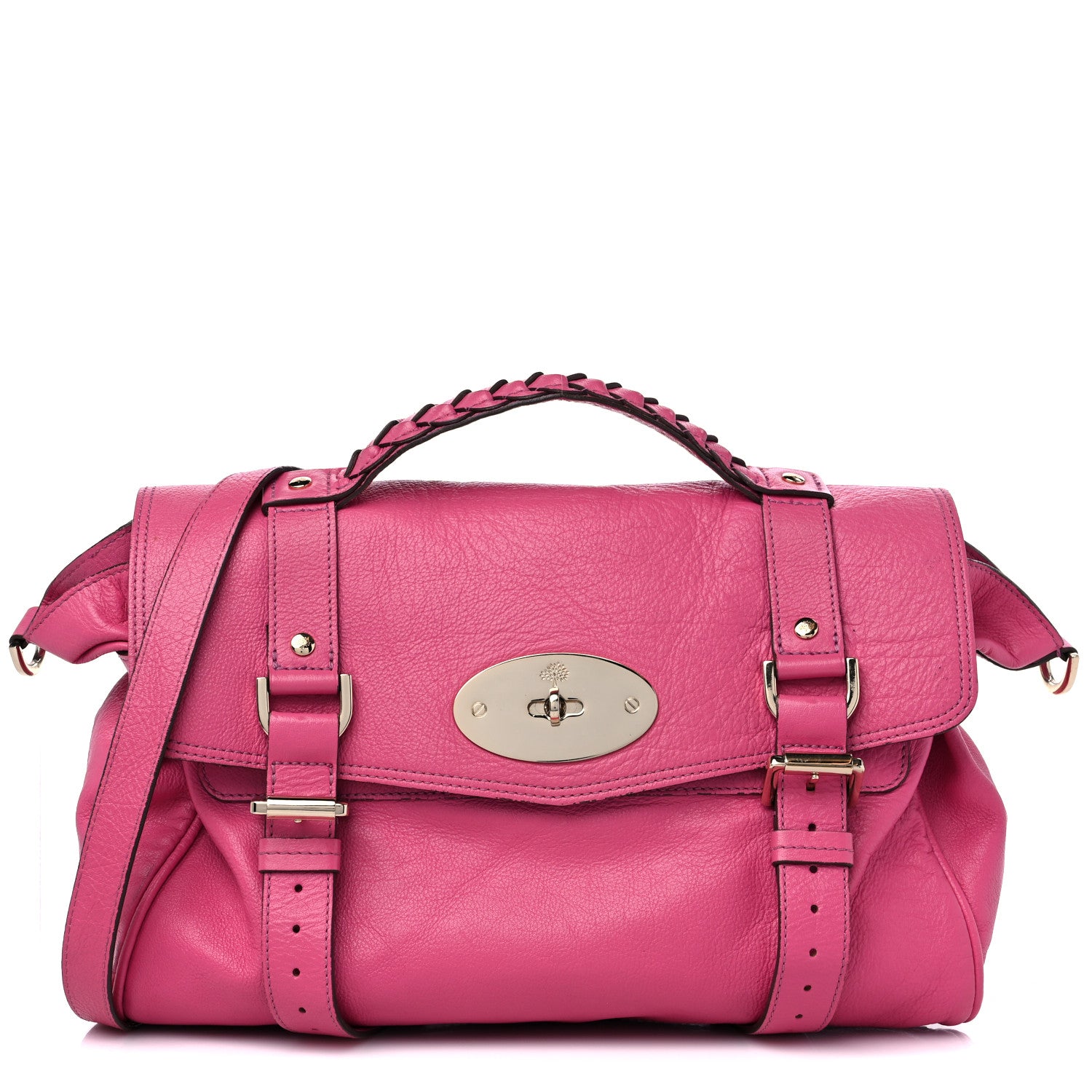 Mulberry Soft Buffalo Medium Alexa Raspberry 1 of 14