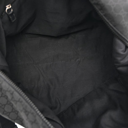 Gucci Nylon Monogram XL Duffle Bag Black 4 of 10