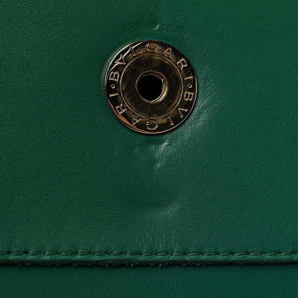 Calfskin Serpenti Forever Shoulder Bag Emerald Green