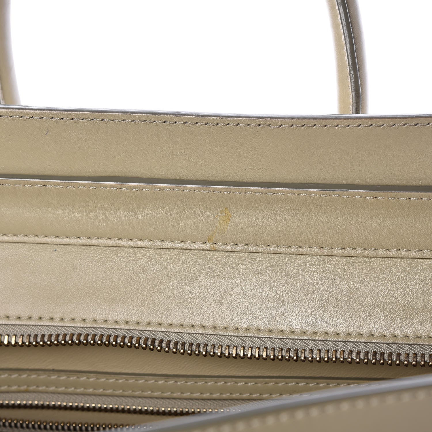 Celine Smooth Calfskin Mini Luggage Light Grey 25 of 31