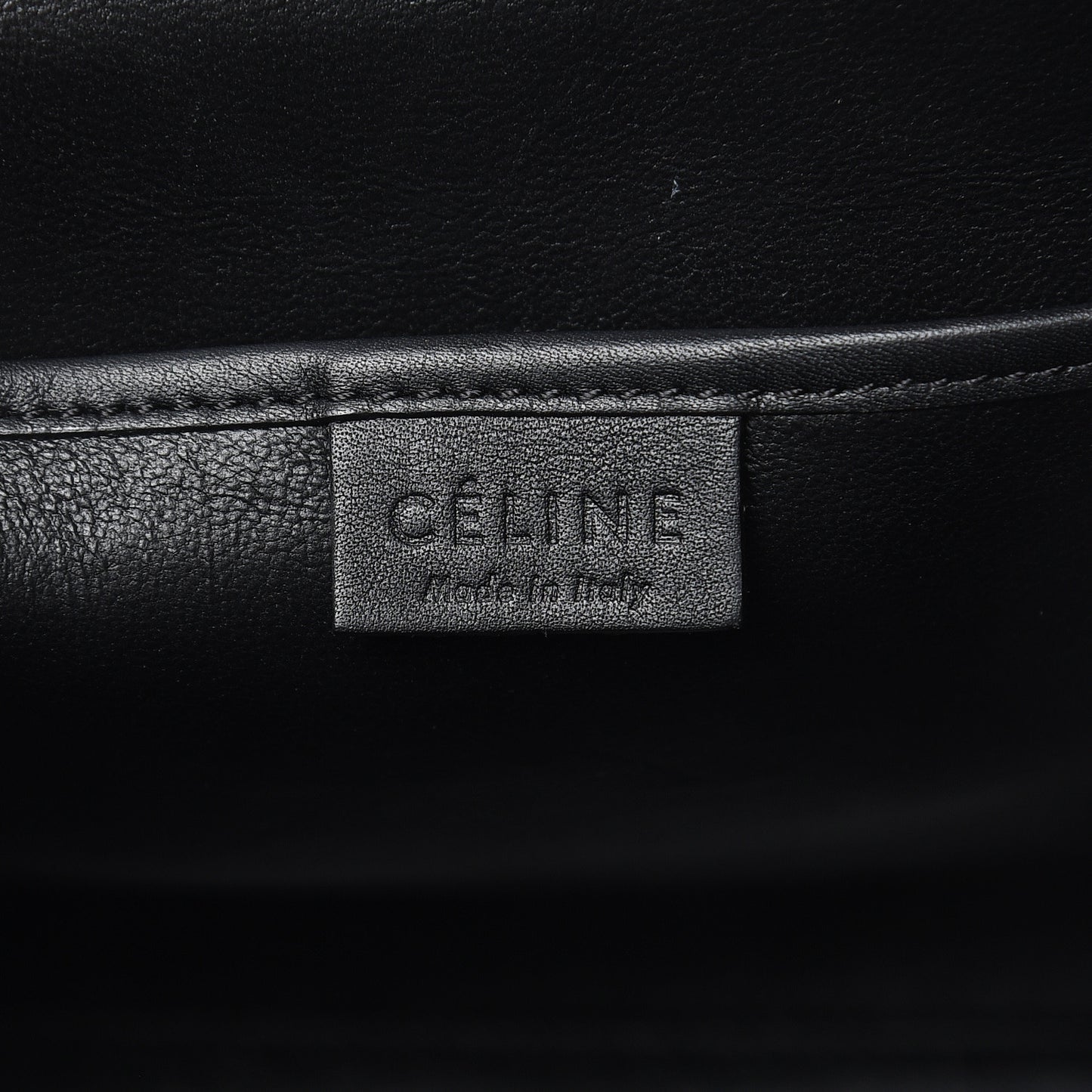 Smooth Calfskin Nano Luggage Black
