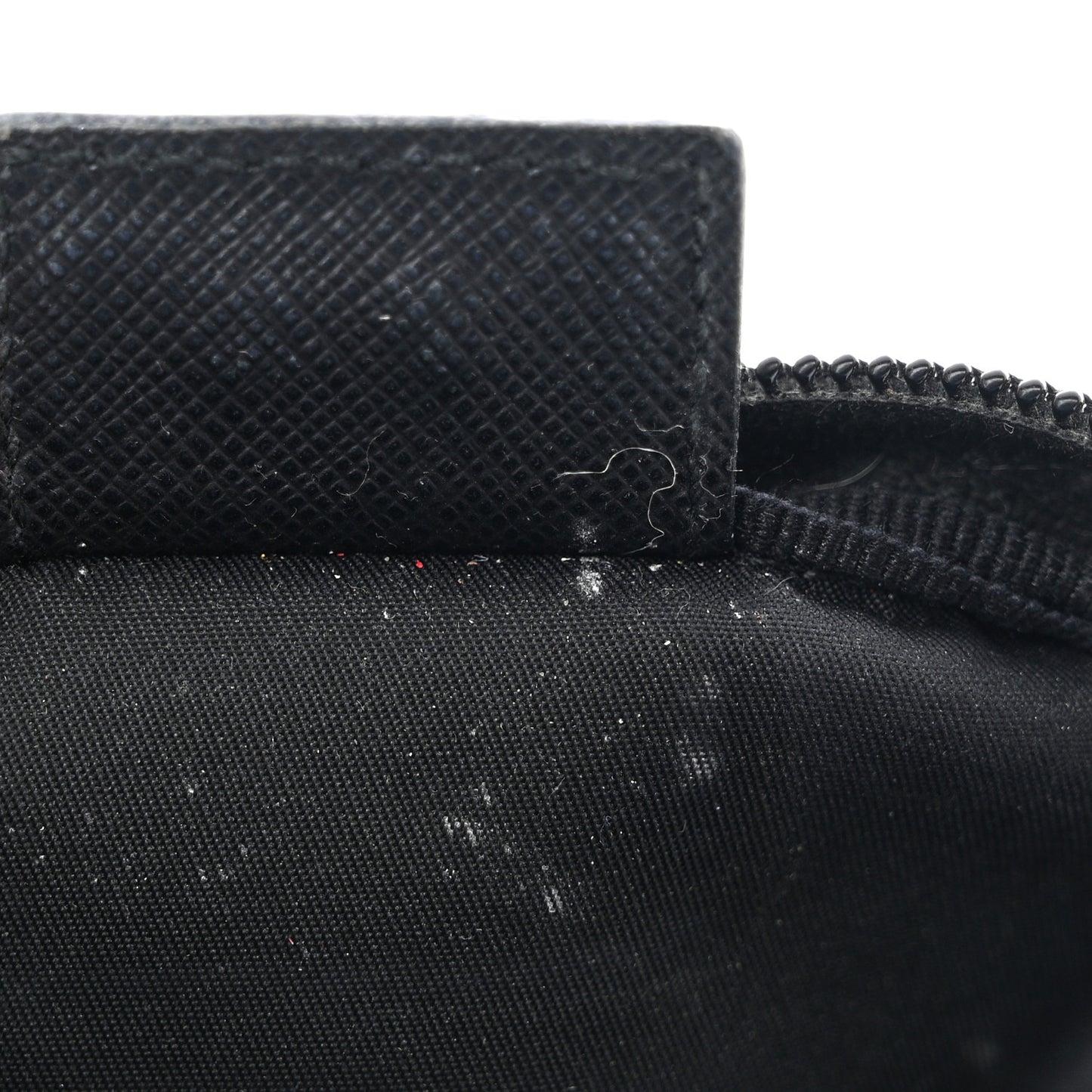 Tessuto Nylon Cosmetic Pouch Black