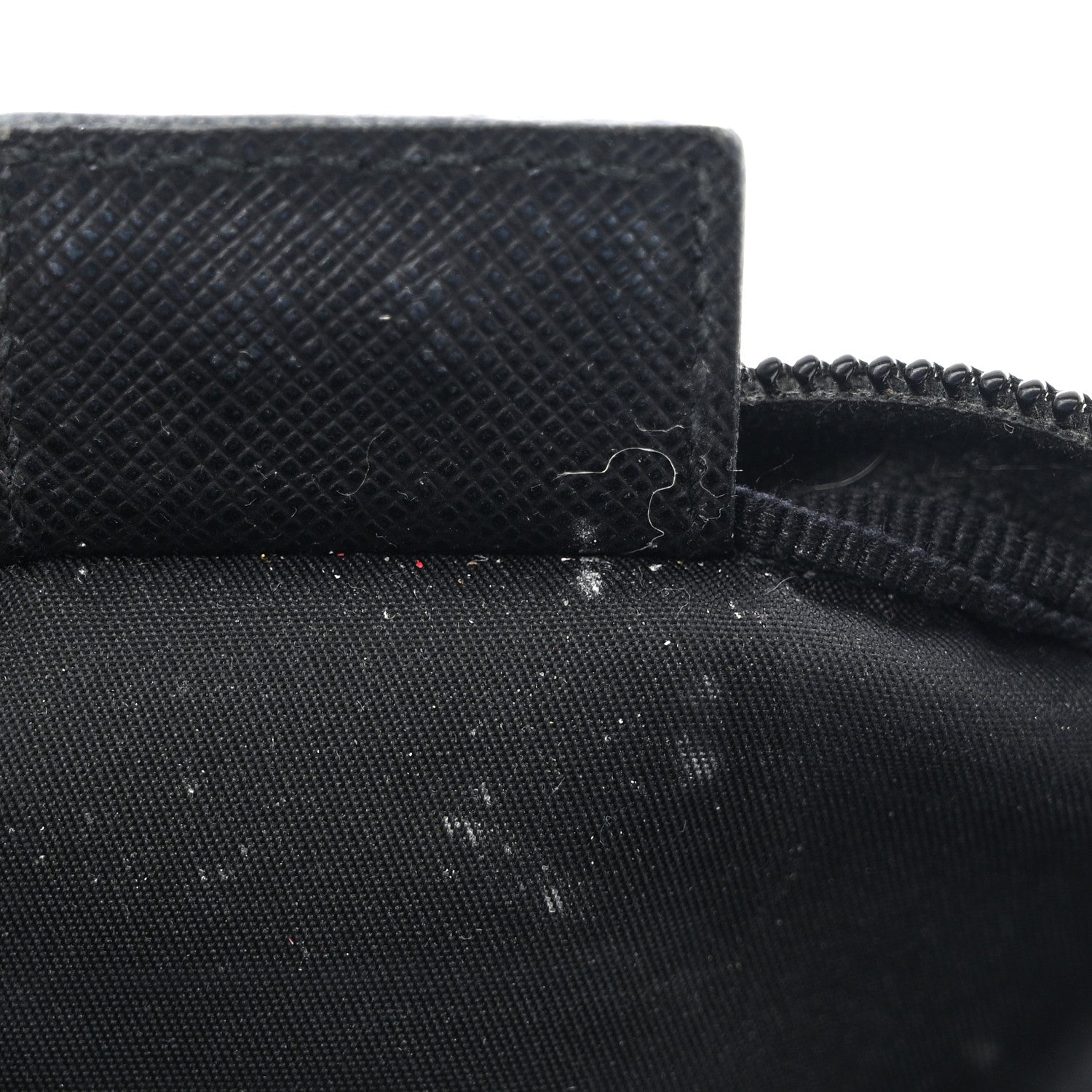 Prada Tessuto Nylon Cosmetic Pouch Black 9 of 10