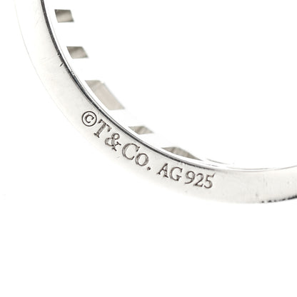 Tiffany Sterling Silver Wide Atlas Open Ring 58 8.25 4 of 5