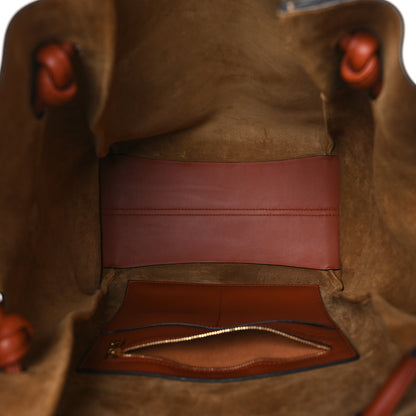 Loewe Calfskin Medium Flamenco Knot Bag Rust 5 of 8