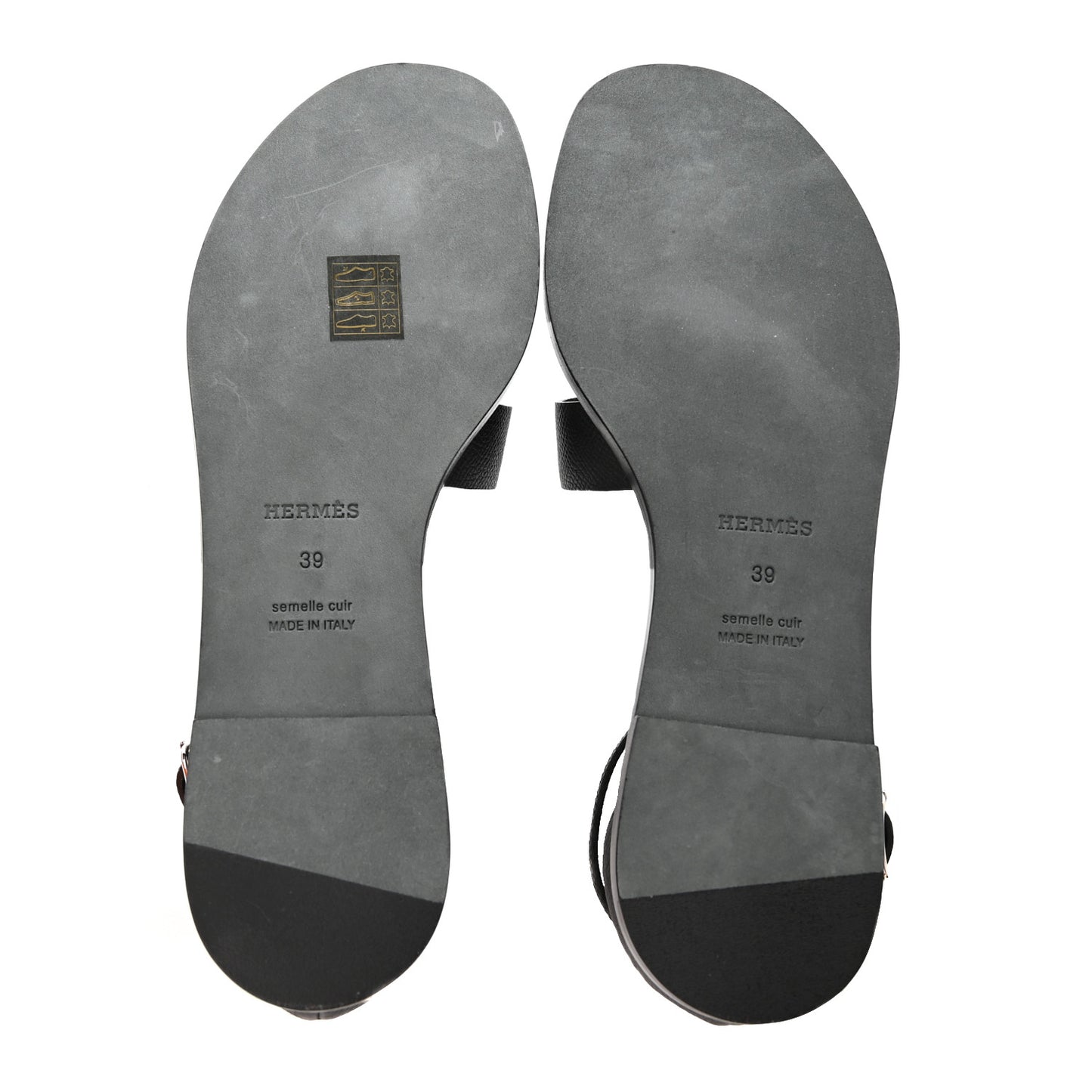 Epsom Santorini Sandals 39 Black