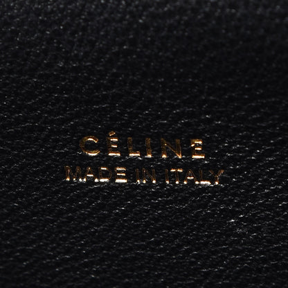 Celine Cotton Canvas Calfskin Mini Belt Bag Black 7 of 12