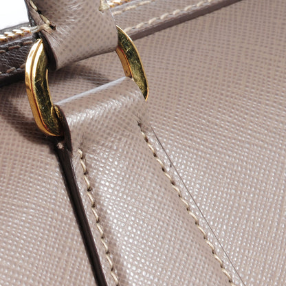 Prada Saffiano Lux Bowler Argilla 6 of 12