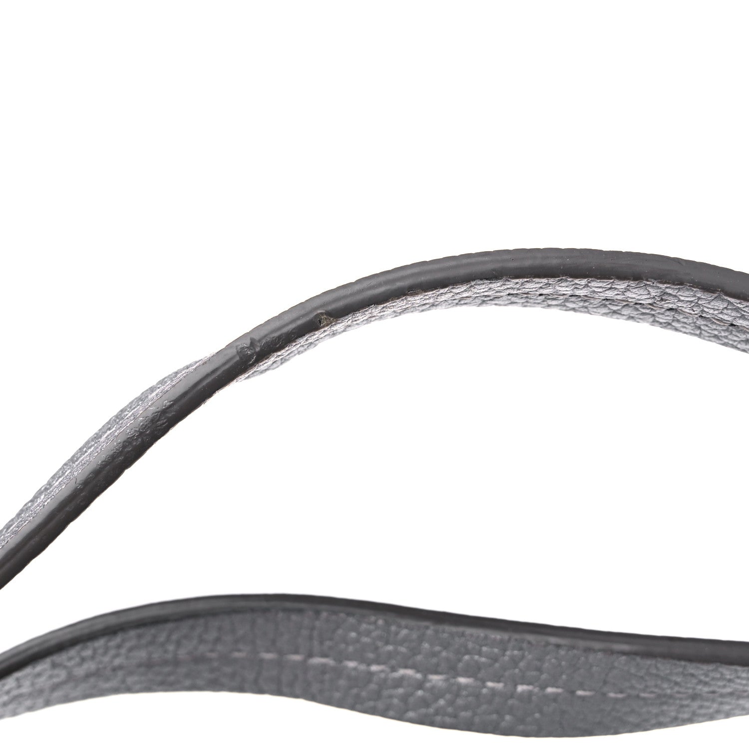 MCM Metallic Grained Calfskin Medium Top Zip Tote Spike Silver 17 of 18