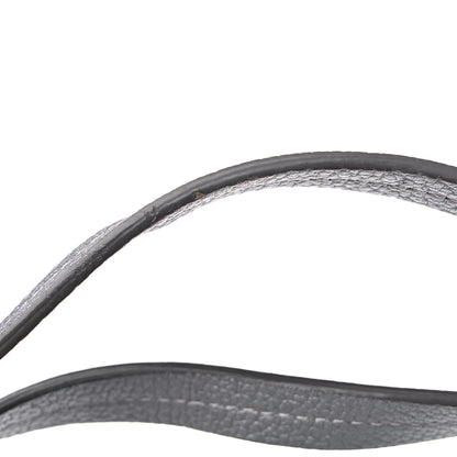 MCM Metallic Grained Calfskin Medium Top Zip Tote Spike Silver 17 of 18