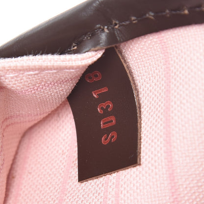 Louis Vuitton Damier Ebene Neo Neverfull MM Rose Ballerine 8 of 8