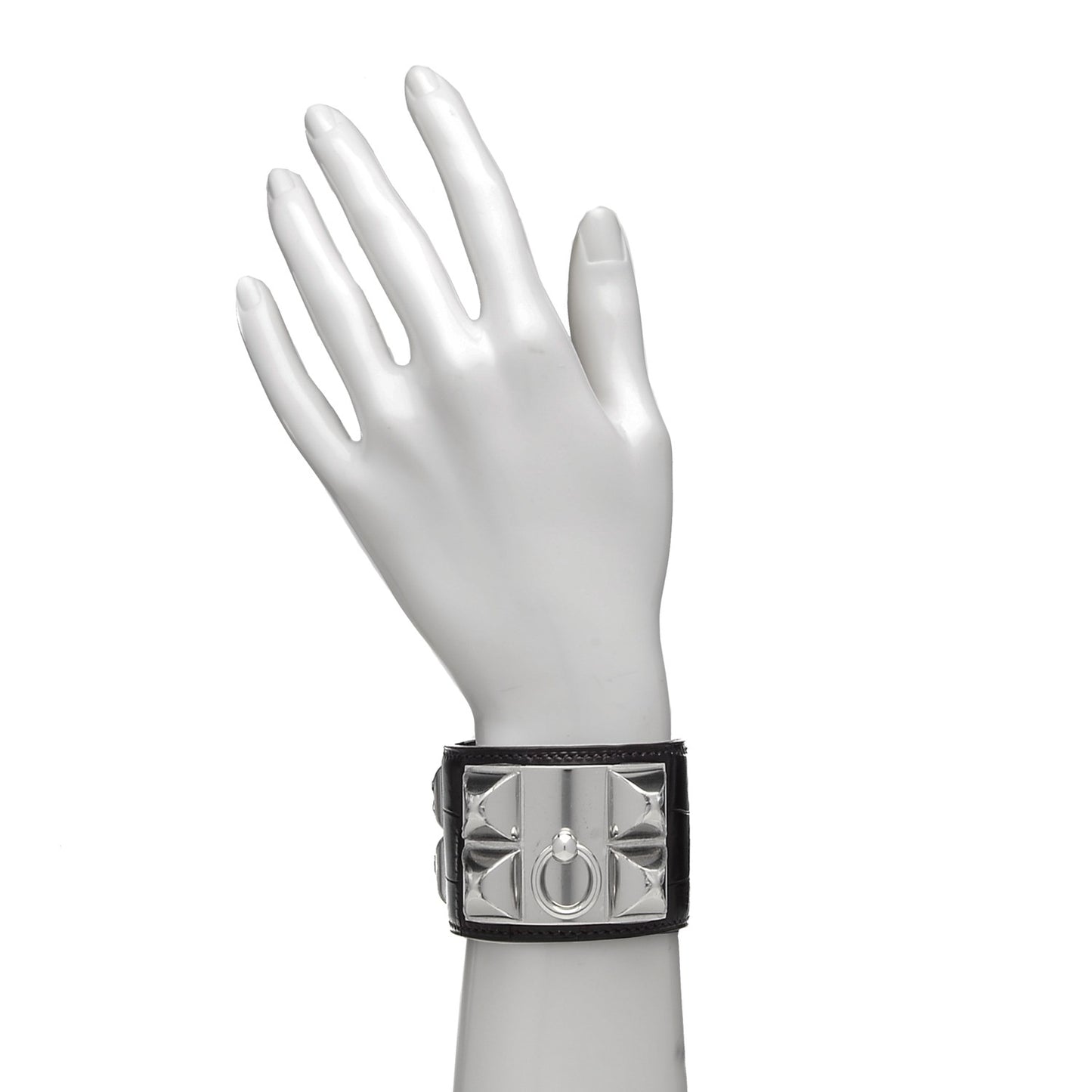 Matte Alligator Collier De Chien CDC Bracelet S Graphite