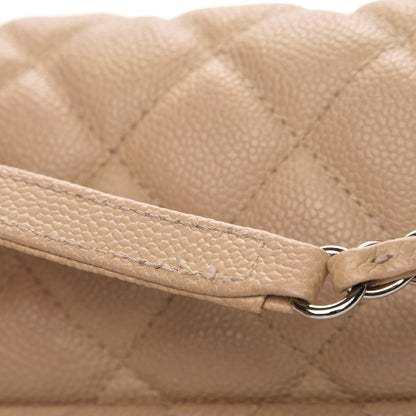 Chanel Caviar Quilted Jumbo Easy Flap Beige 10 of 10