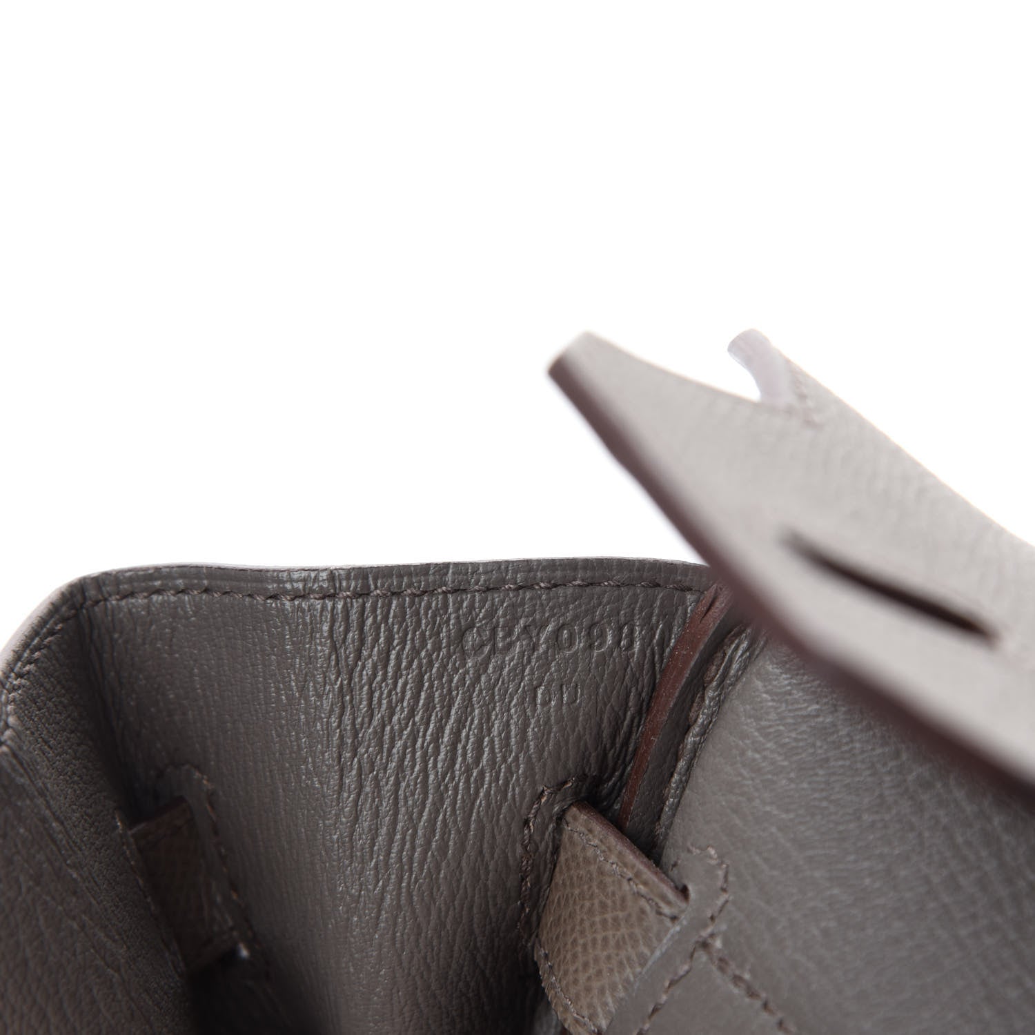 Hermes Epsom Birkin 30 Etain 9 of 11