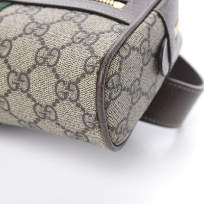 Gucci GG Supreme Monogram Web Small Ophidia Belt Bag 75 30 Dark Brown 10 of 12