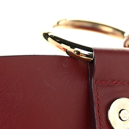 Chloe Suede Calfskin Small Faye Shoulder Bag Plum Purple 12 of 15