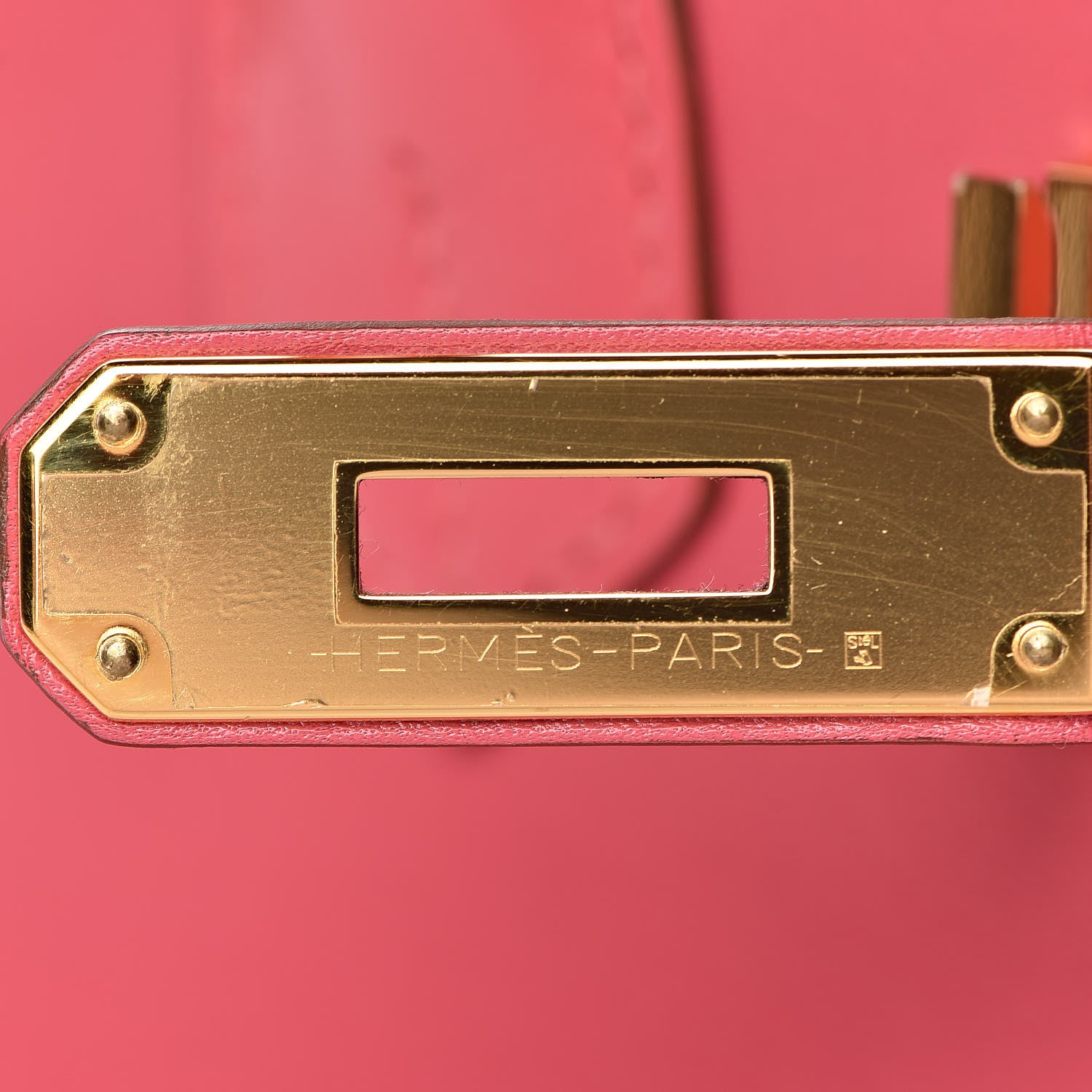 Hermes Tadelakt Birkin 30 Rose Lipstick 28 of 31