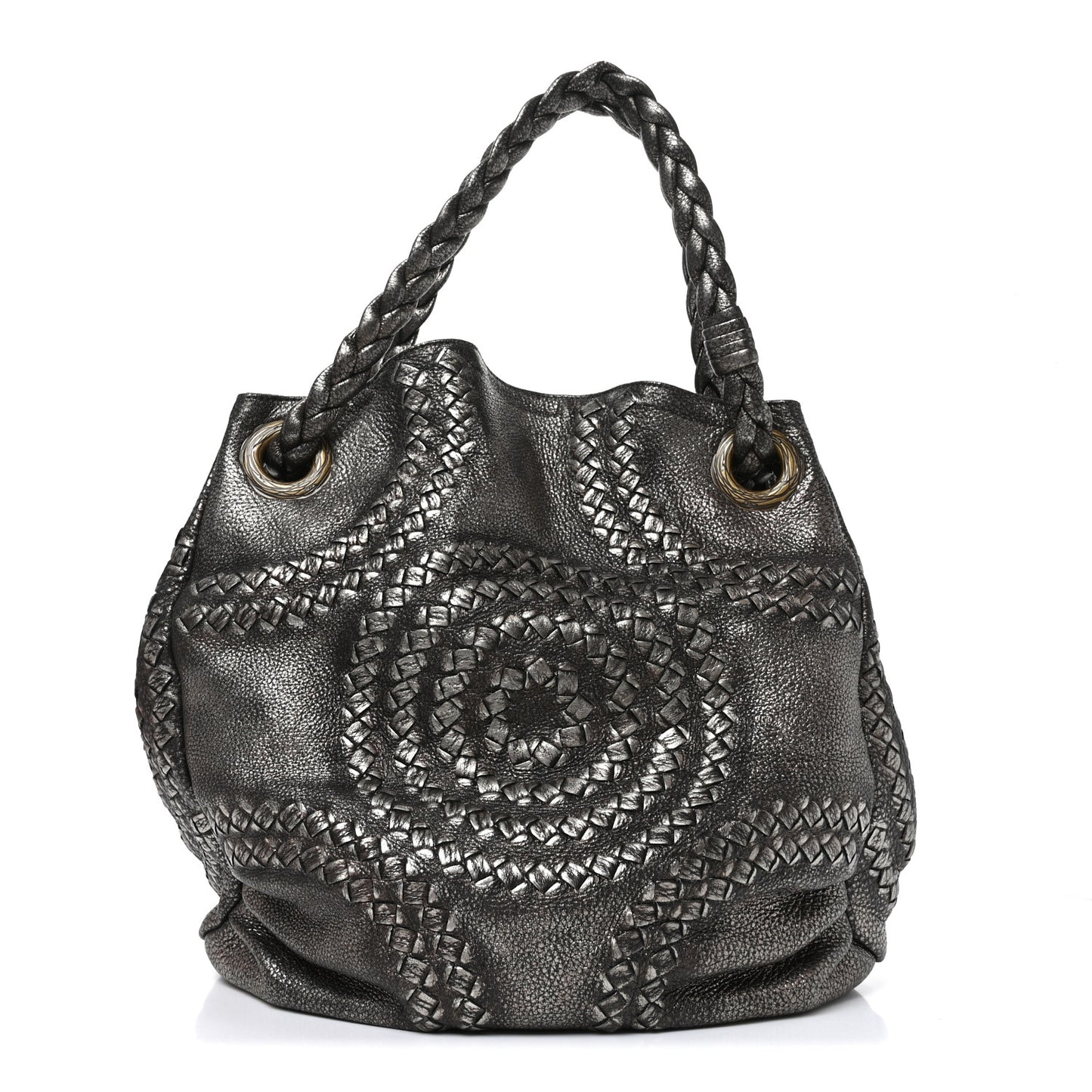 Metallic Cervo Illusion Hobo Bronze