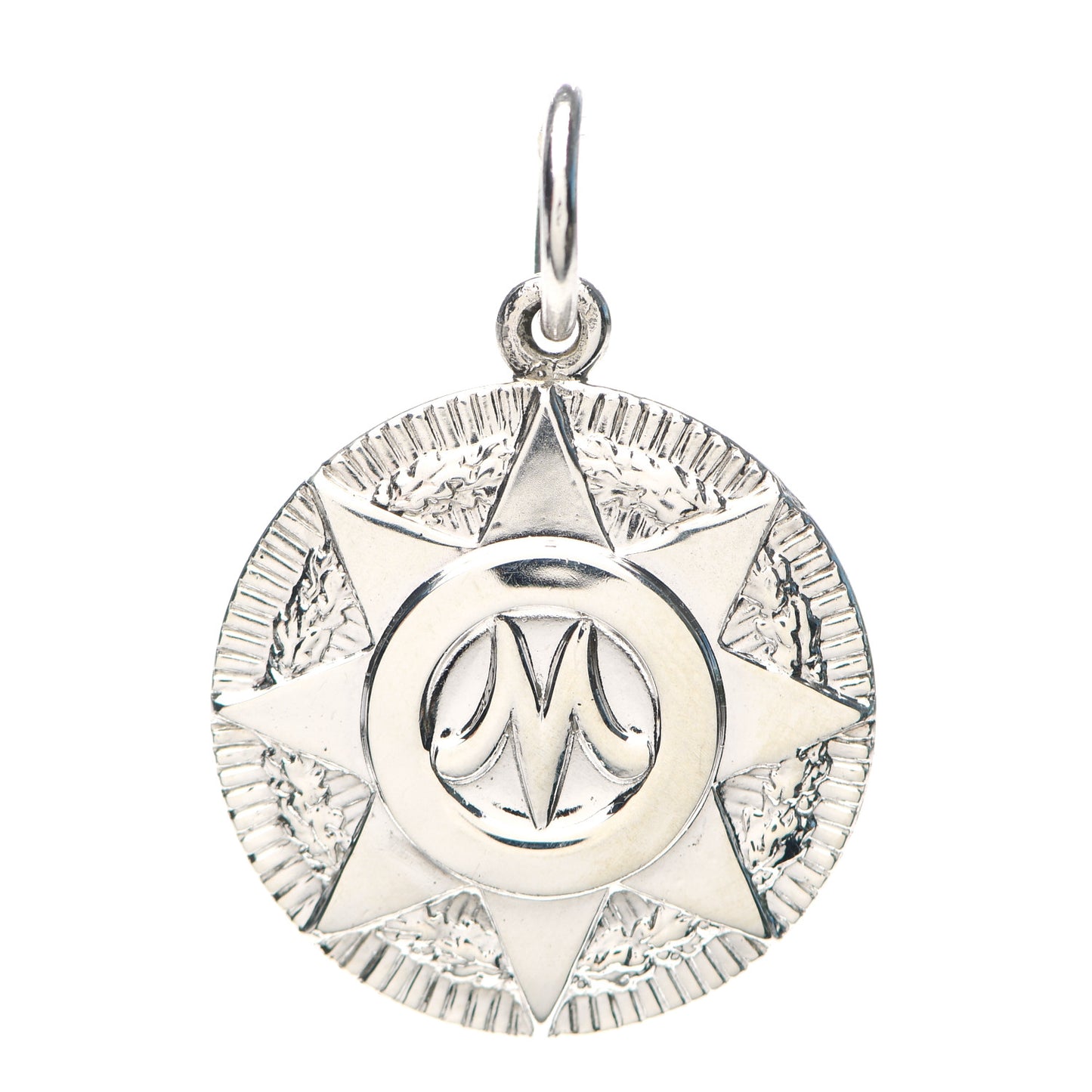 Sterling Silver Northern Star M Charm