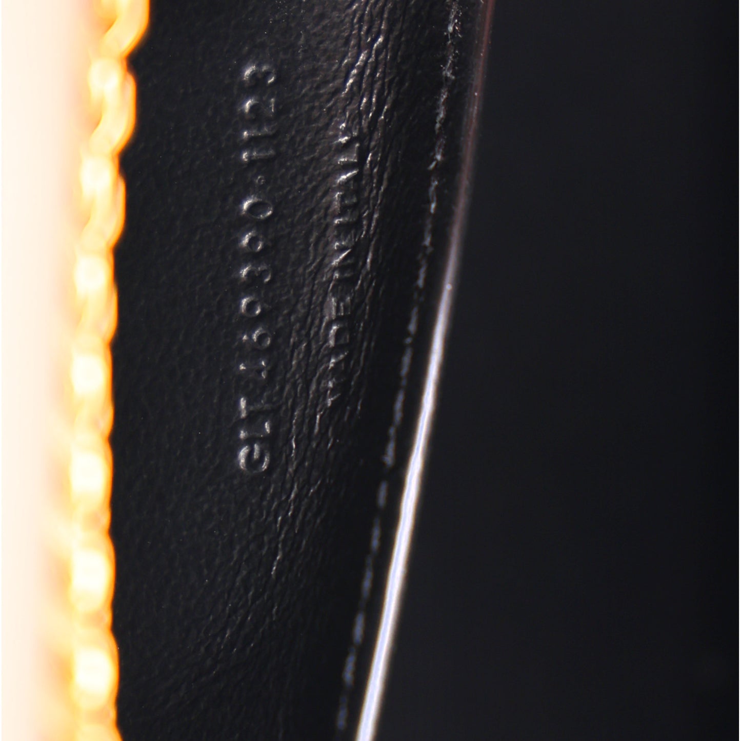 Grain De Poudre Small Monogram Kate Satchel Dark Beige