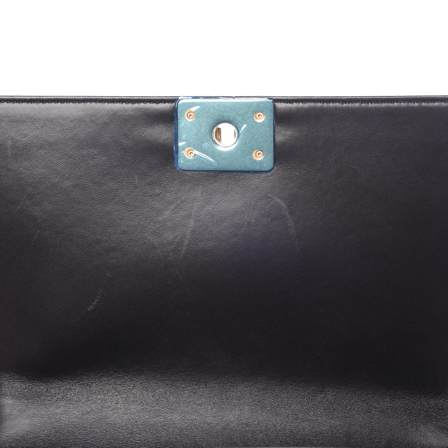 Lambskin Quilted New Medium Boy Flap Black