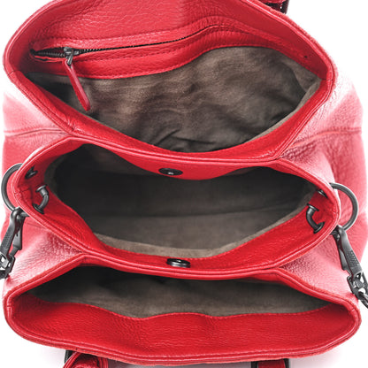 Bottega Veneta Cervo Small Roma Tote China Red 5 of 10