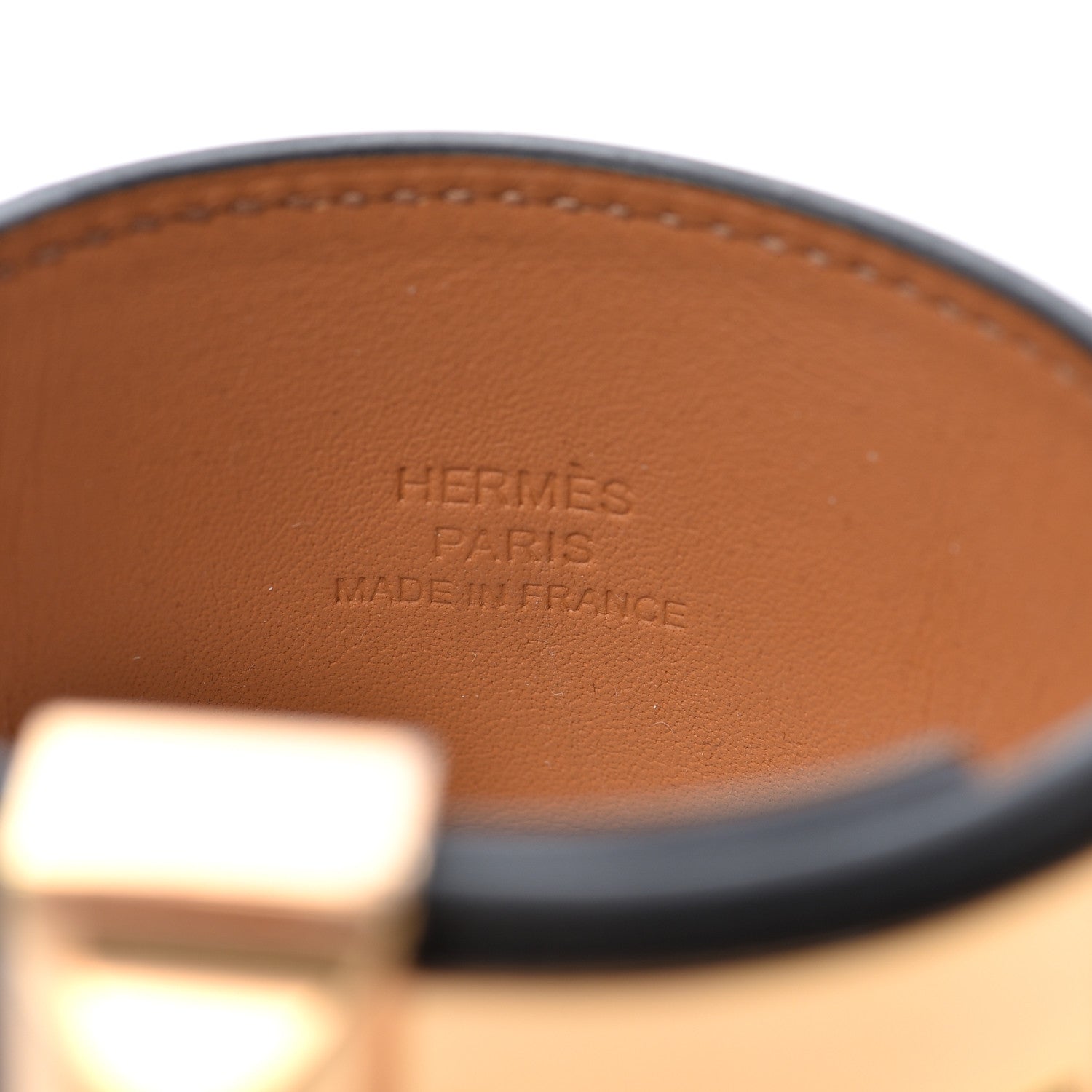 Hermes Epsom Collier de Chien CDC Bracelet S Black 4 of 5