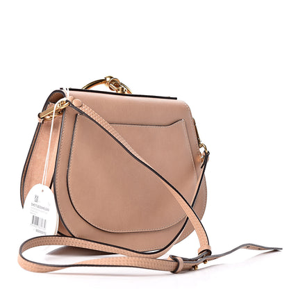 Chloe Calfskin Suede Medium Nile Bracelet Bag Biscotti Beige 3 of 9
