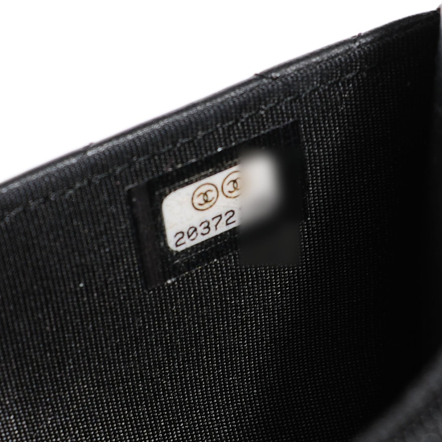 Lambskin Quilted Boy Wallet On Chain WOC Black