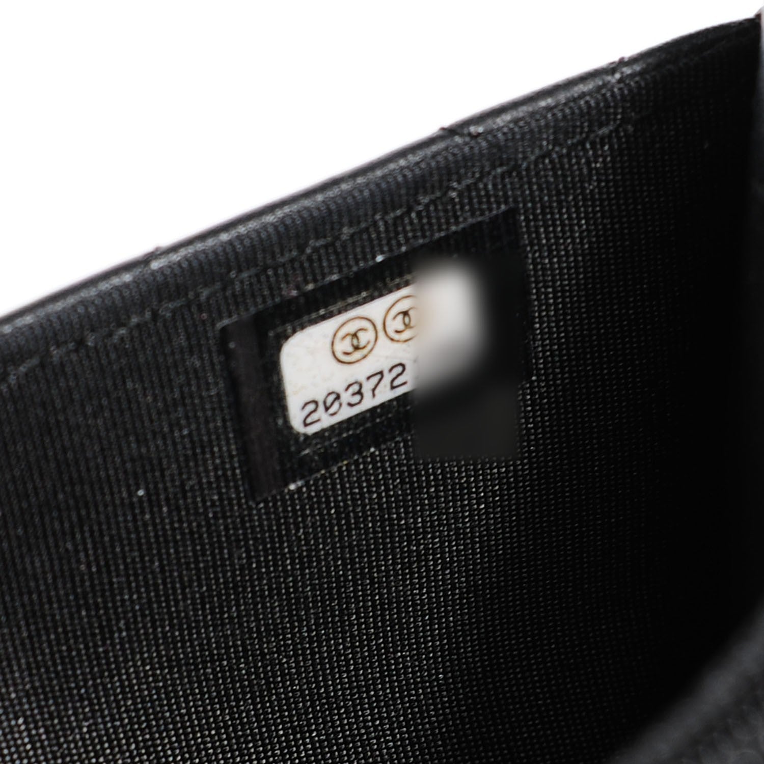 Chanel Lambskin Quilted Boy Wallet On Chain WOC Black 8 of 9