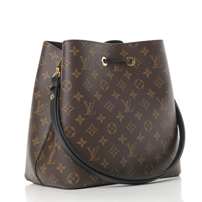 Louis Vuitton Monogram Neonoe MM Black 3 of 12