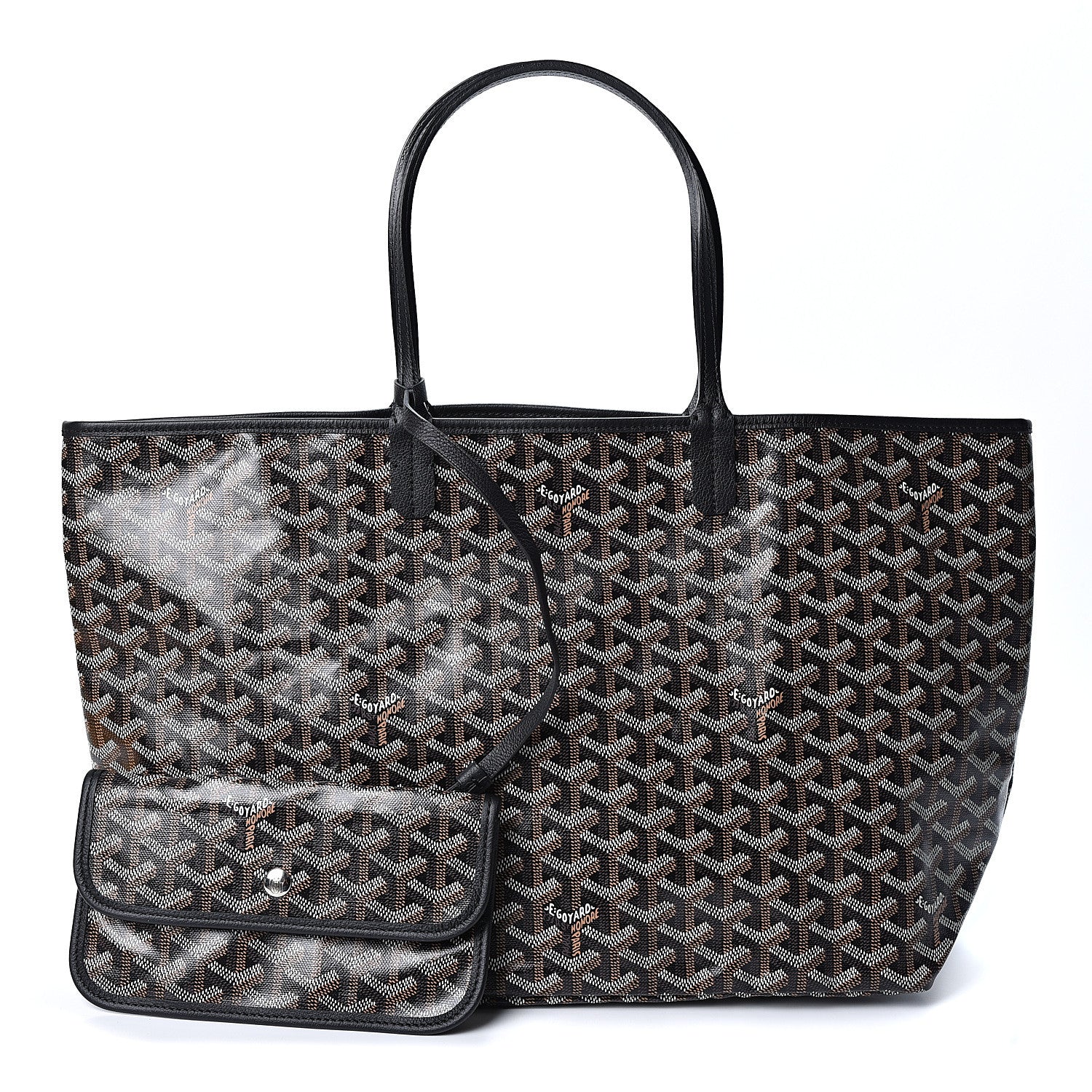 Goyard Goyardine Saint Louis PM Black 1 of 7