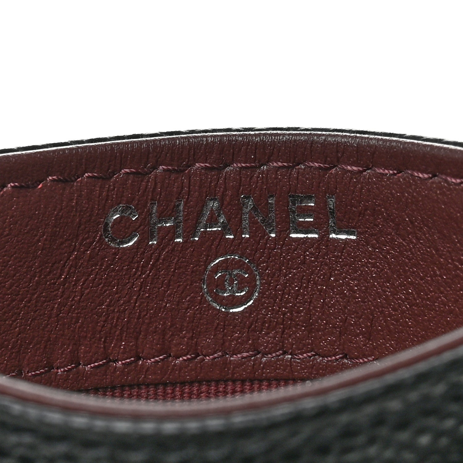 Chanel Caviar Quilted Card Holder Black 6 of 9