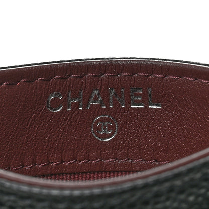 Chanel Caviar Quilted Card Holder Black 6 of 9
