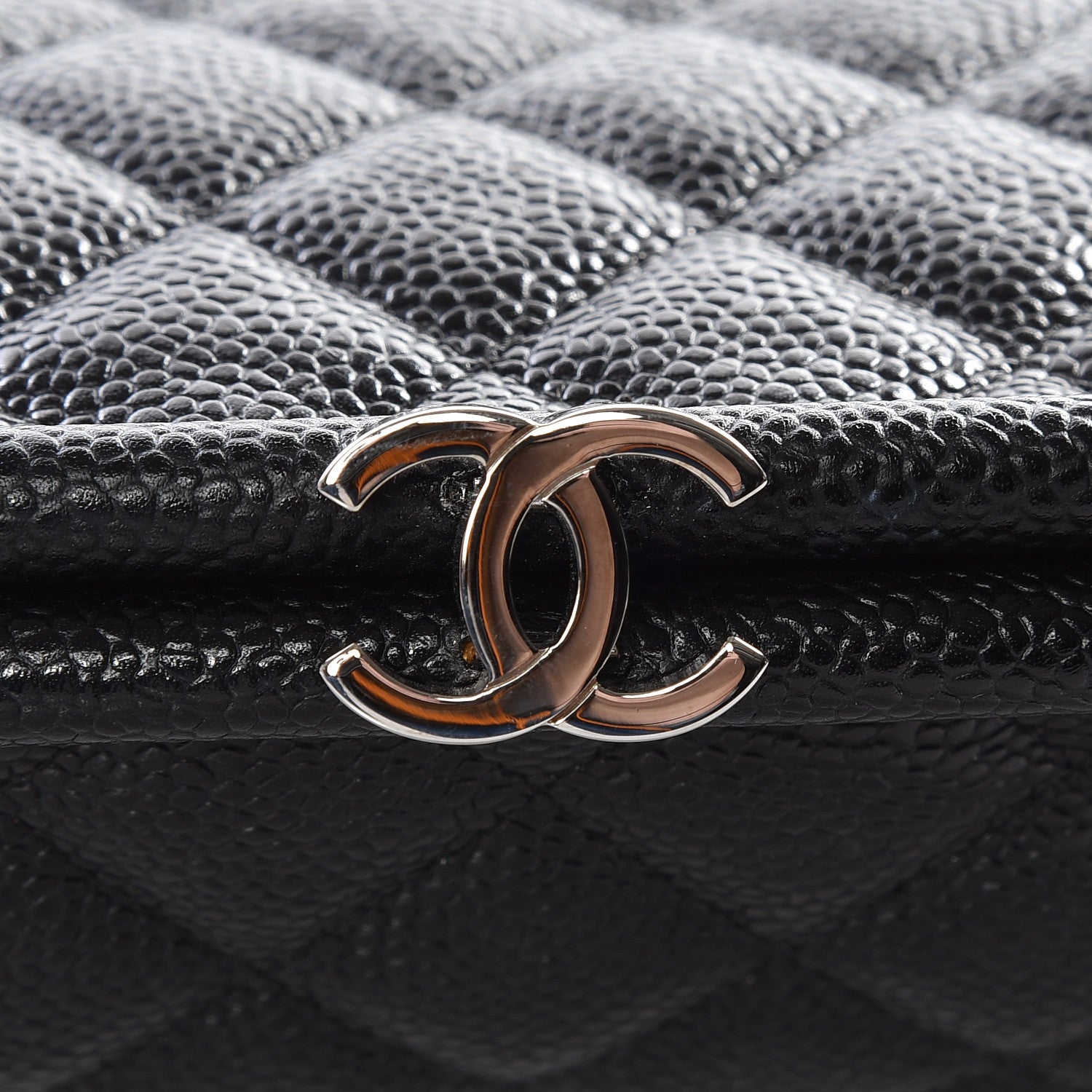 Chanel Caviar Quilted Timeless Clutch Black 9 of 9