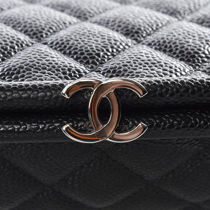Chanel Caviar Quilted Timeless Clutch Black 9 of 9