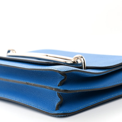 Hermes Evercolor Mini Sac Roulis Bleu Hydra 10 of 13