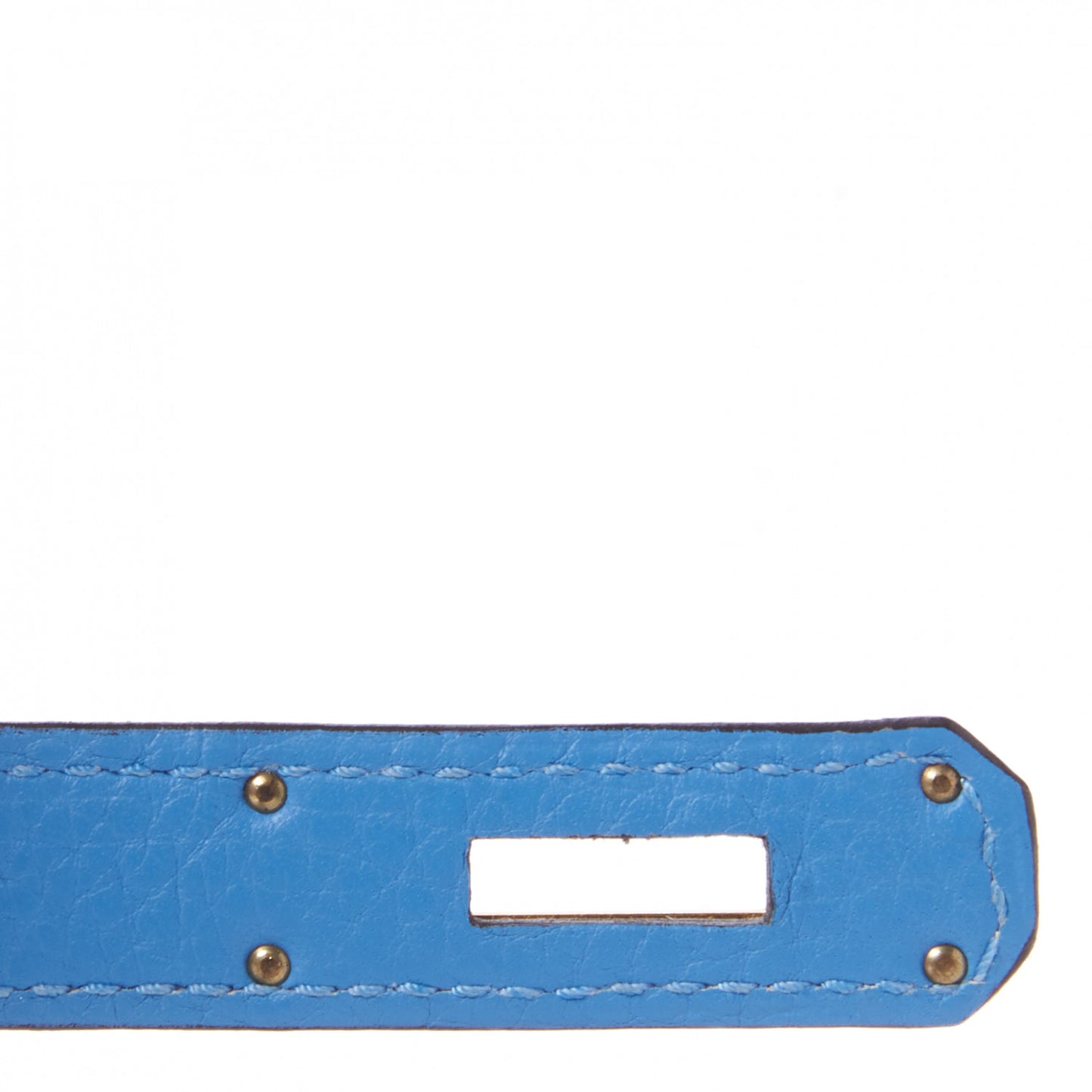 Taurillon Clemence Birkin 30 Bleu Paradis