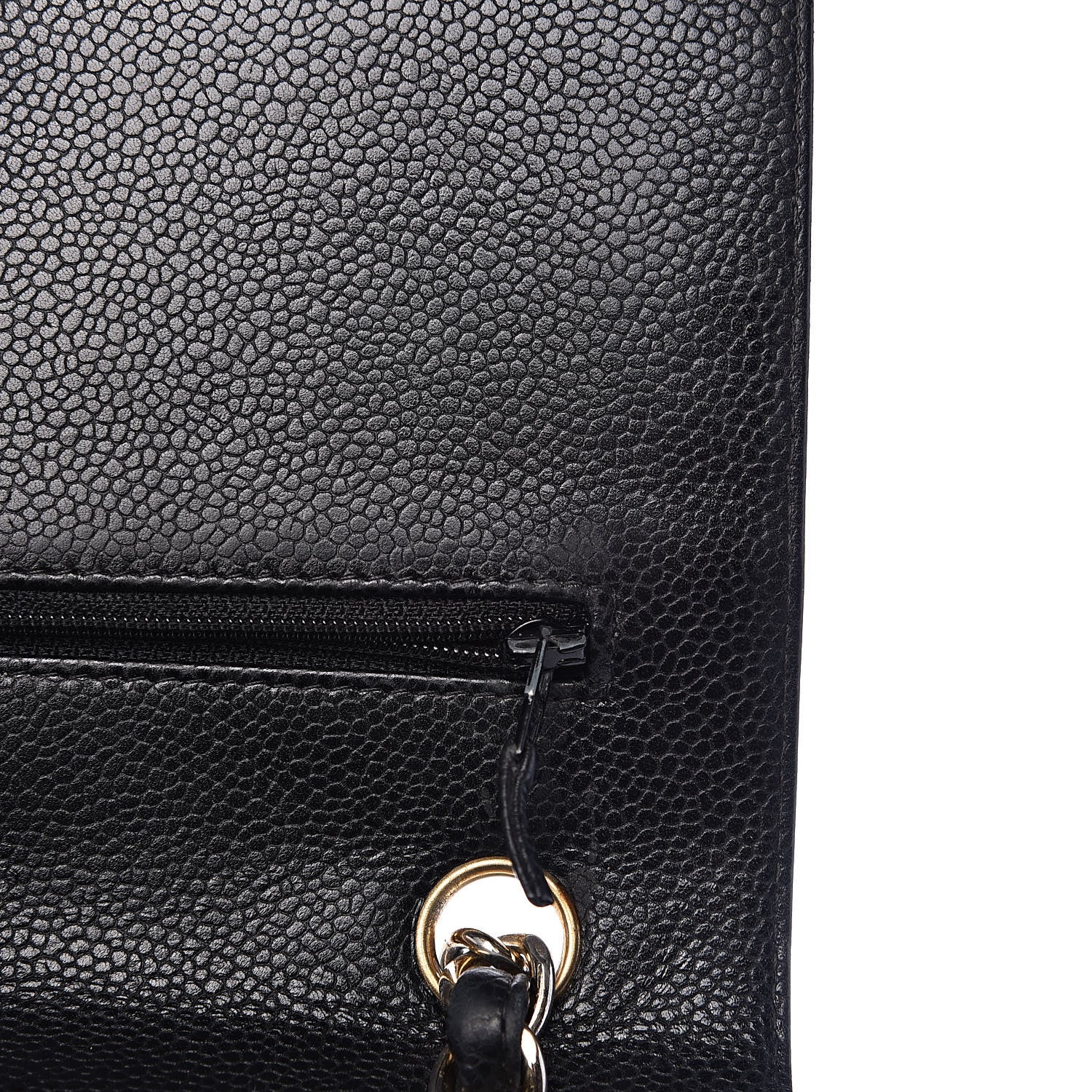 Chanel Caviar Quilted Jumbo Double Flap Black 23 of 24