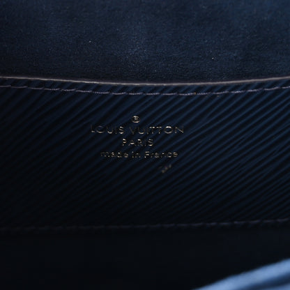 Louis Vuitton Epi Twist Shoulder Bag MM Indigo 6 of 9