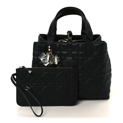 Christian Dior Calfskin Macrocannage Medium Toujours Black 3 of 17