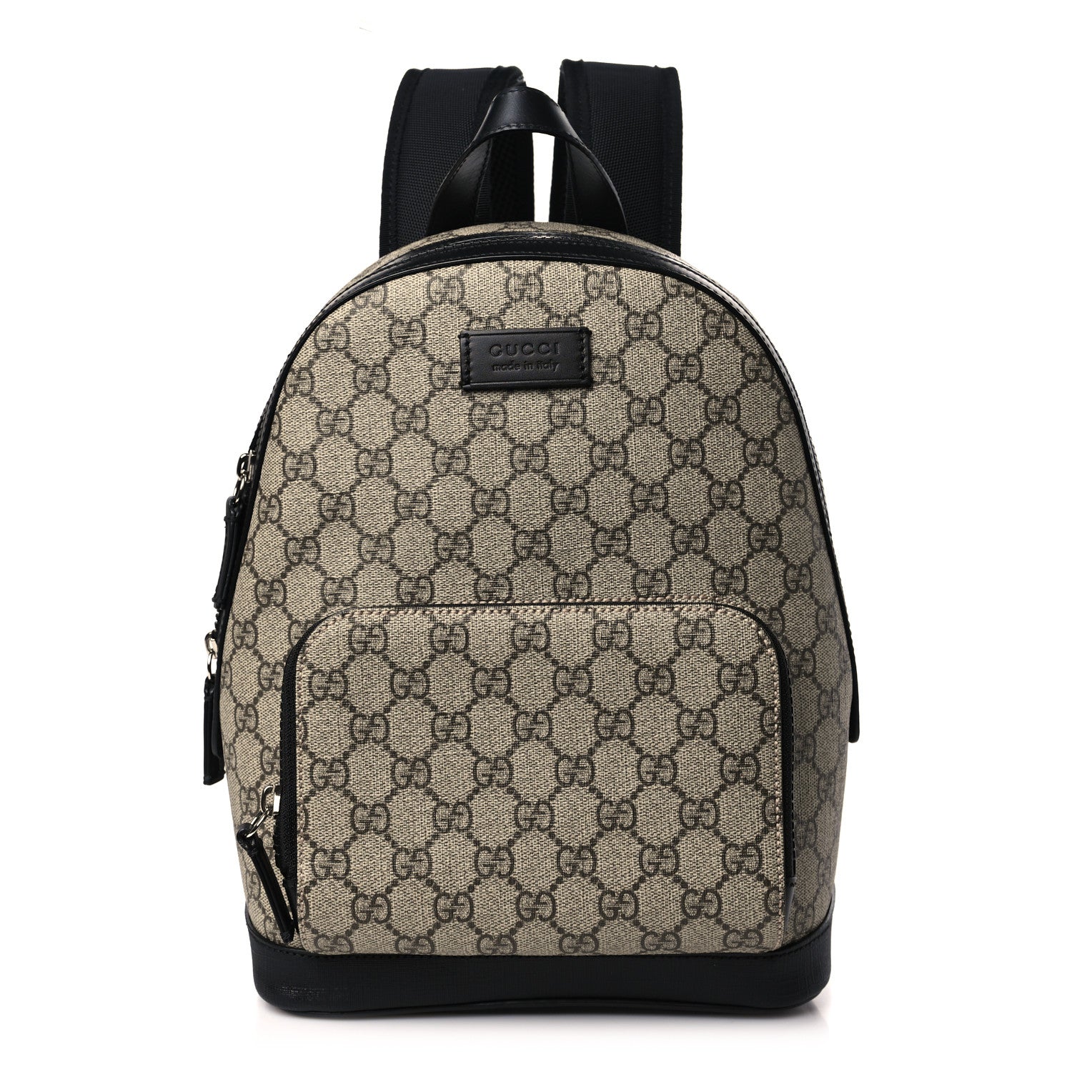 Gucci GG Supreme Monogram Small Eden Day Backpack Black 1 of 9