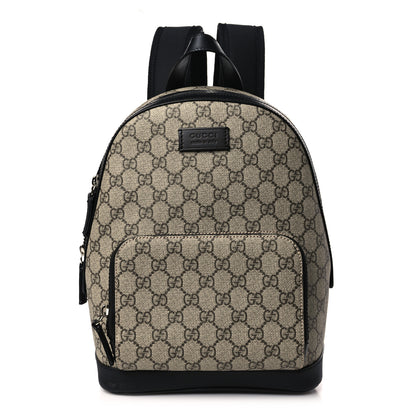 Gucci GG Supreme Monogram Small Eden Day Backpack Black 1 of 9