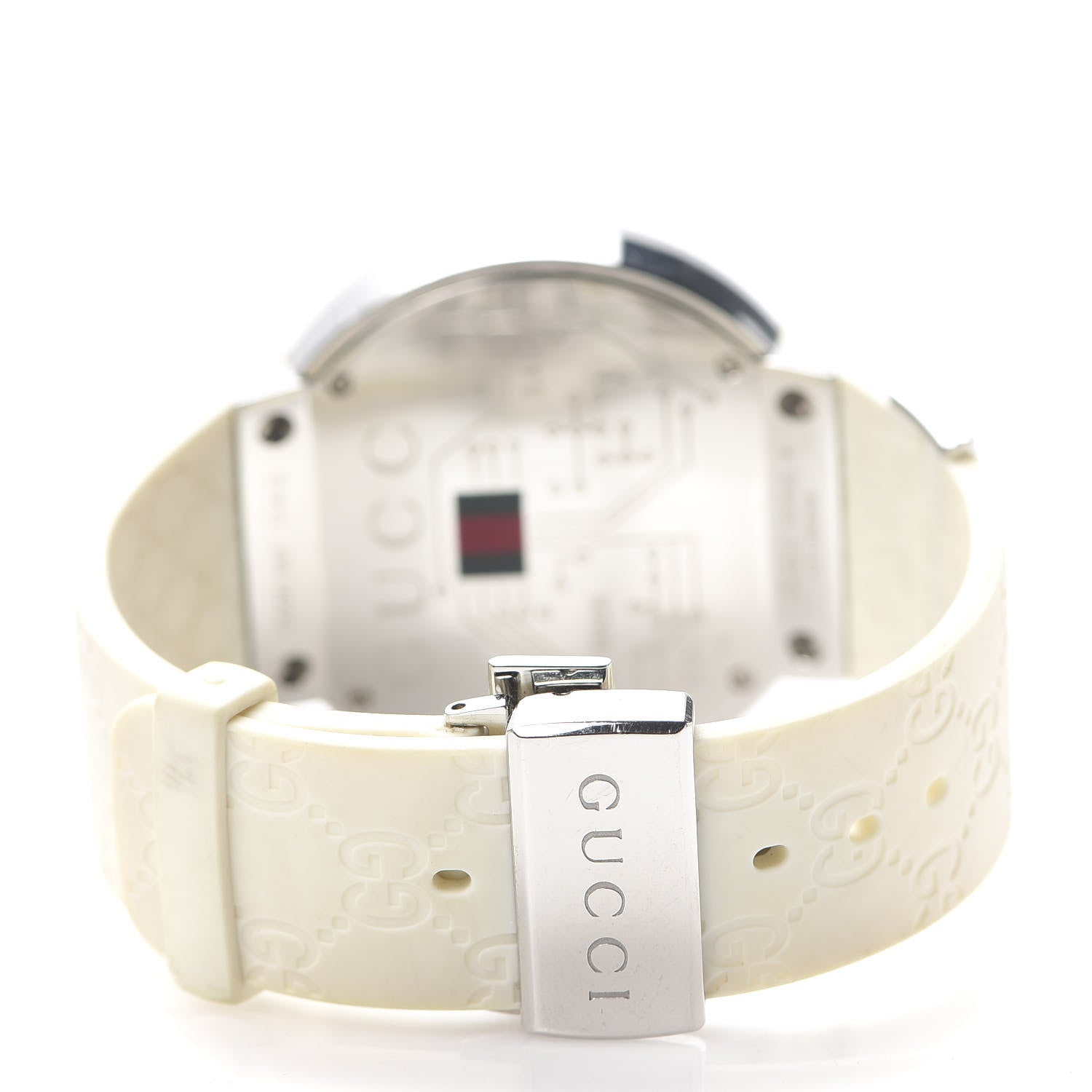 Gucci Stainless Steel Rubber 45mm Digital I-Gucci Web Watch 5 of 7