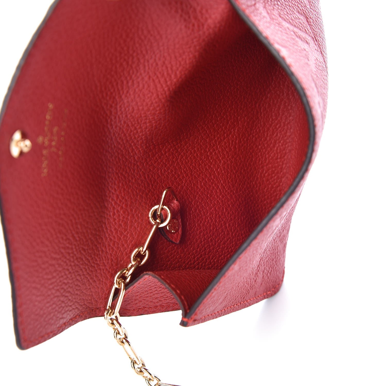 Louis Vuitton Empreinte Key Pouch Cherry 5 of 7