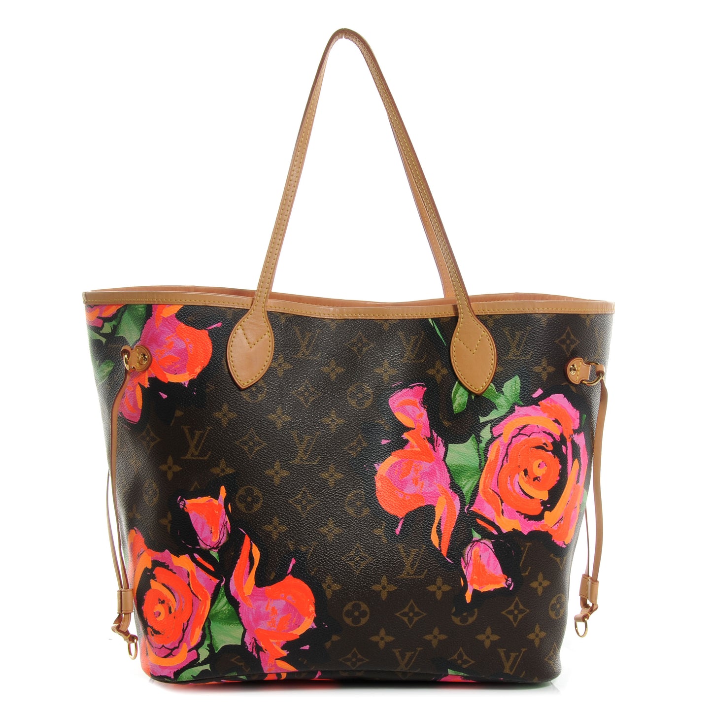 Monogram Roses Neverfull MM