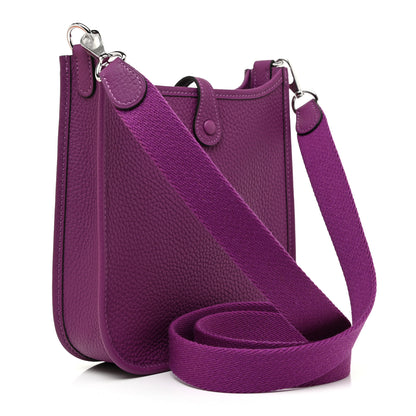 Hermes Taurillon Clemence Evelyne TPM Anemone 2 of 10